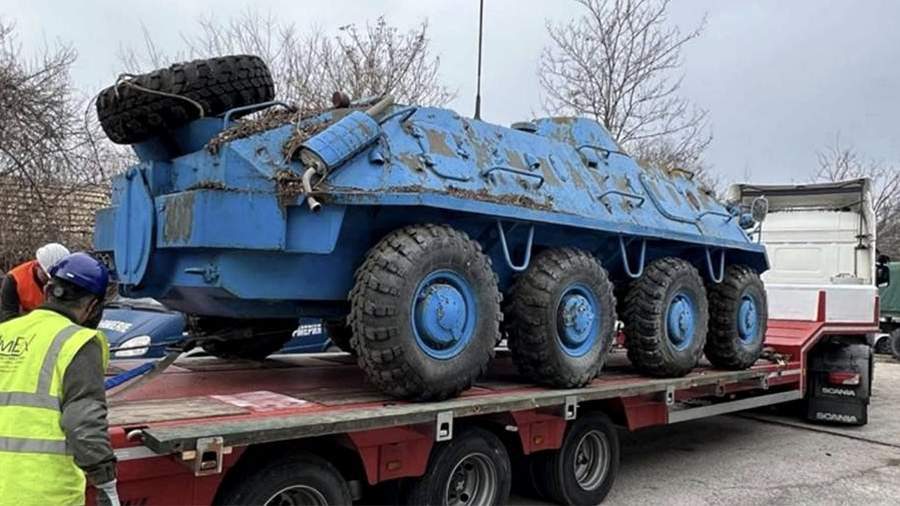 UAWire - Bulgaria sends first shipment of armored personnel carriers to ...