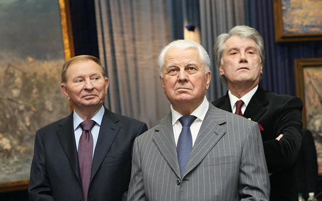 UAWire - Former Ukrainian Presidents Kravchuk, Kuchma and Yushchenko ...