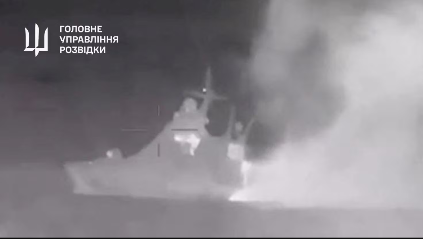 UAWire - Russian patrol vessel Sergey Kotov damaged in Ukrainian naval ...