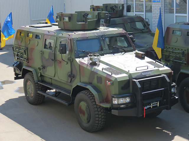 UAWire - Ukrainian army adds new armored vehicle to its arsenal