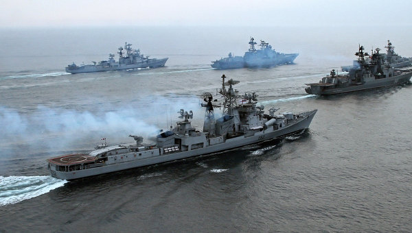 UAWire - Russia increased number of warships in Mediterranean Sea